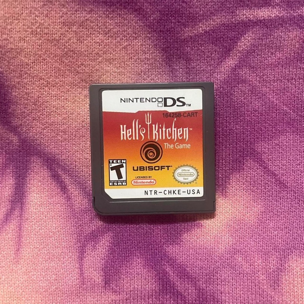 Vintage Hells Kitchen Nintendo DS/DSI Game • Tested/Working • No case
